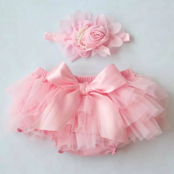Baby Pink Bloomers Set 💗 (NEW) - Picture 9 of 9